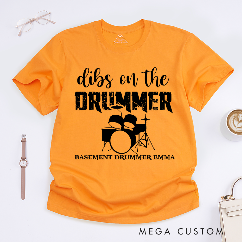 Personalized Classic T-Shirts Dids on the Drummer T-Shirt