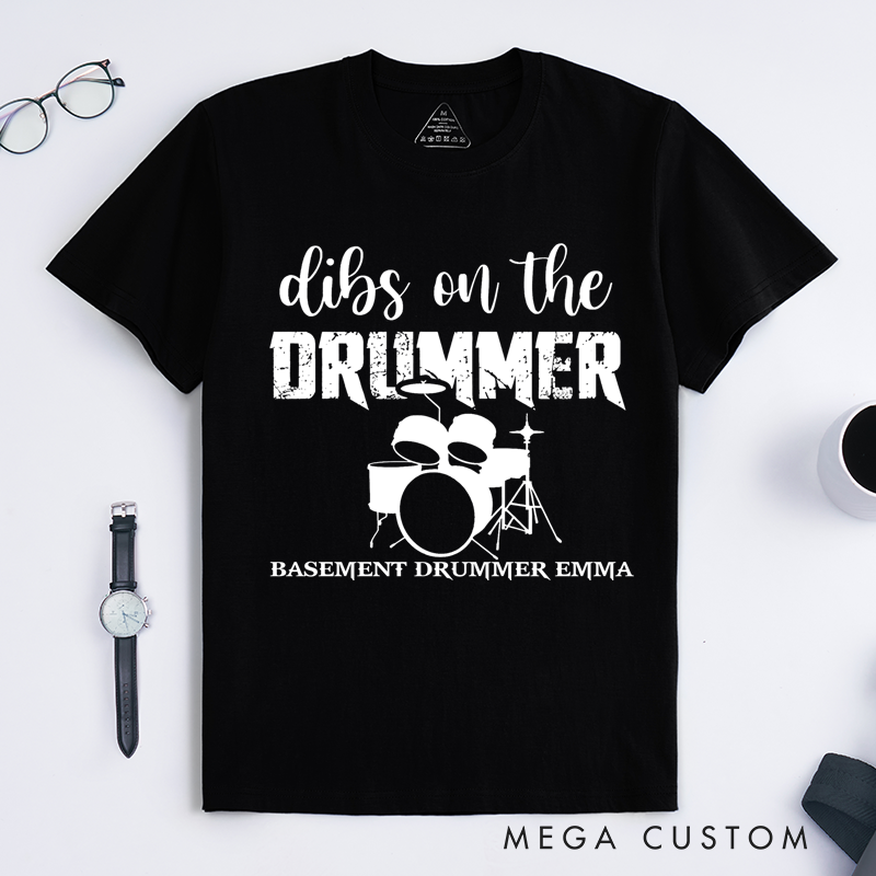 Personalized Classic T-Shirts Dids on the Drummer T-Shirt