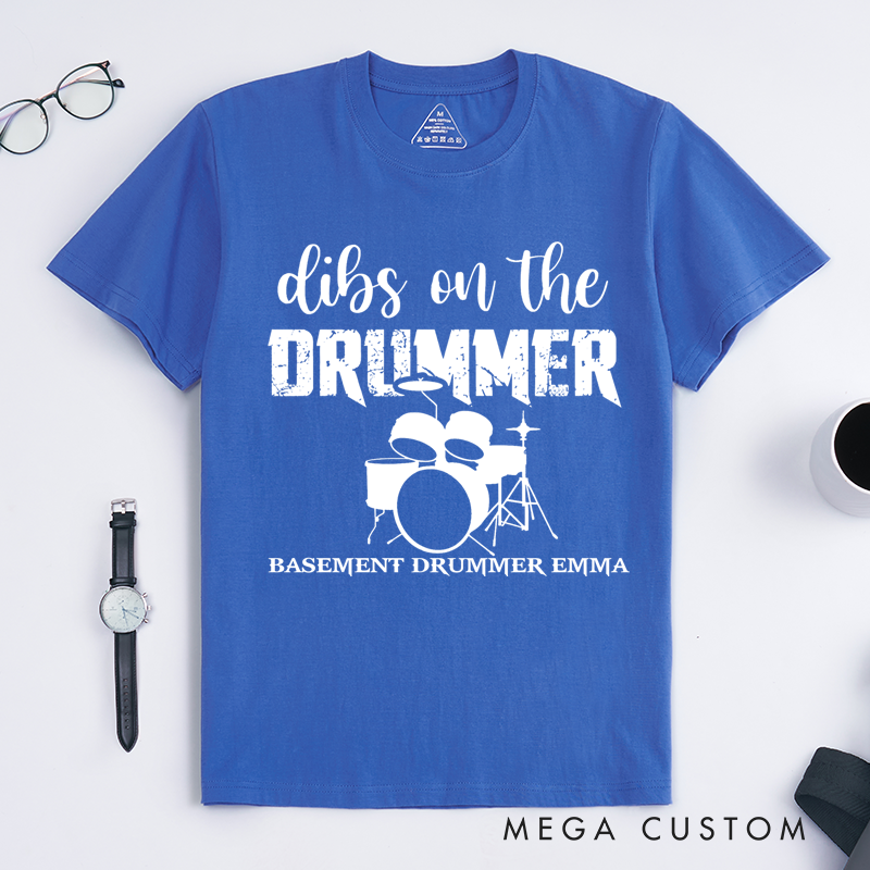 Personalized Classic T-Shirts Dids on the Drummer T-Shirt