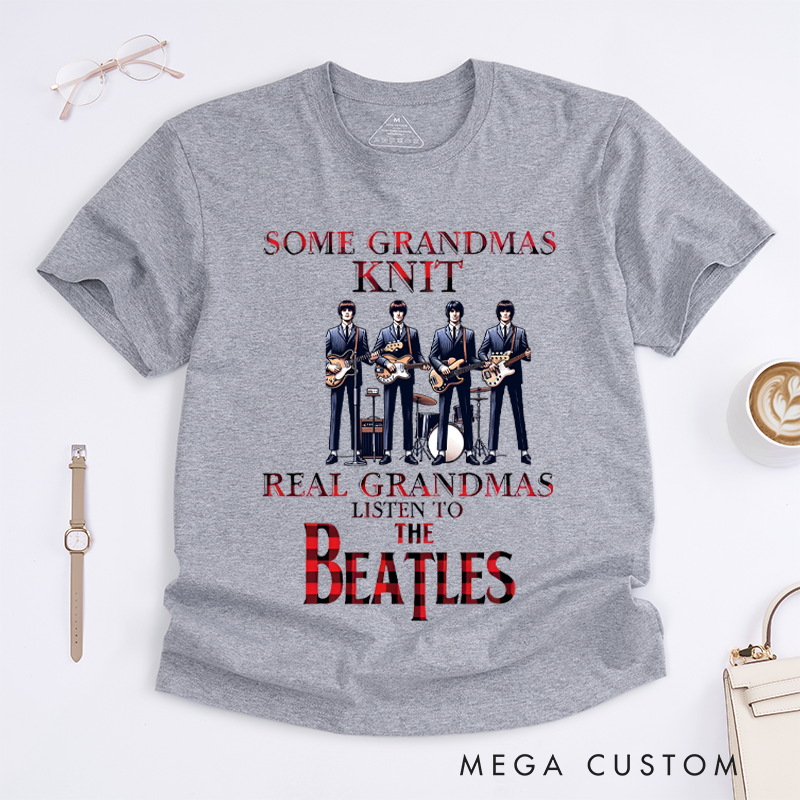 Personalized Classic T-Shirts Fun and Retro Inspired T Shirt Featuring Music Band Design Perfect for Vintage and Rock Music Lovers T-Shirt