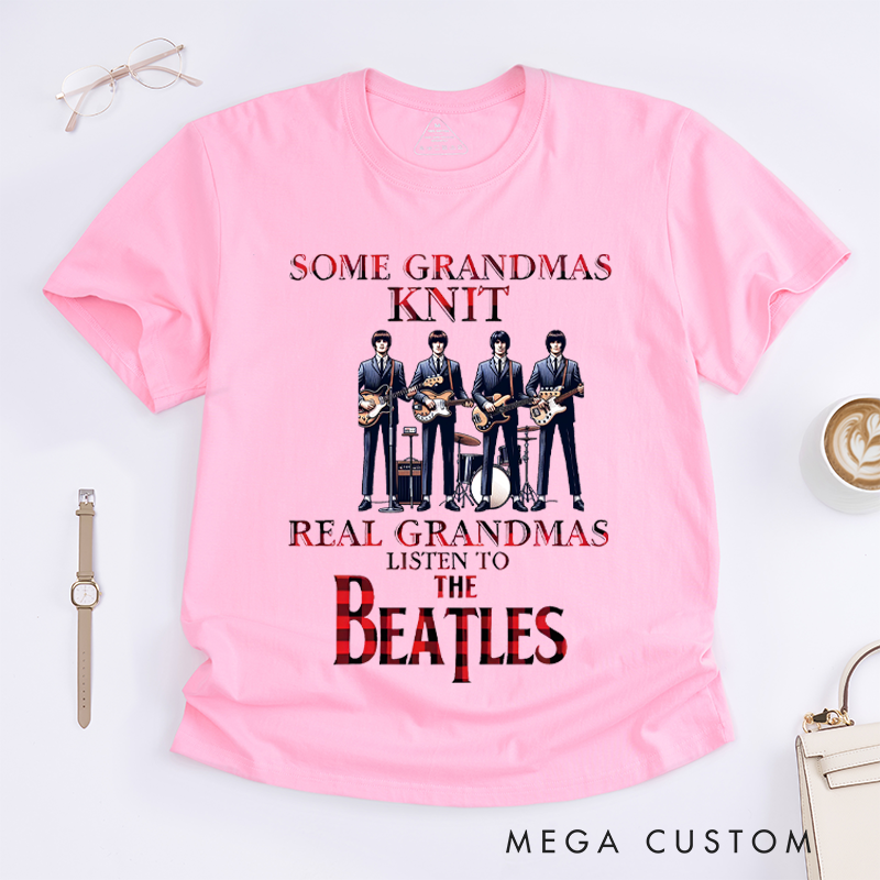 Personalized Classic T-Shirts Fun and Retro Inspired T Shirt Featuring Music Band Design Perfect for Vintage and Rock Music Lovers T-Shirt