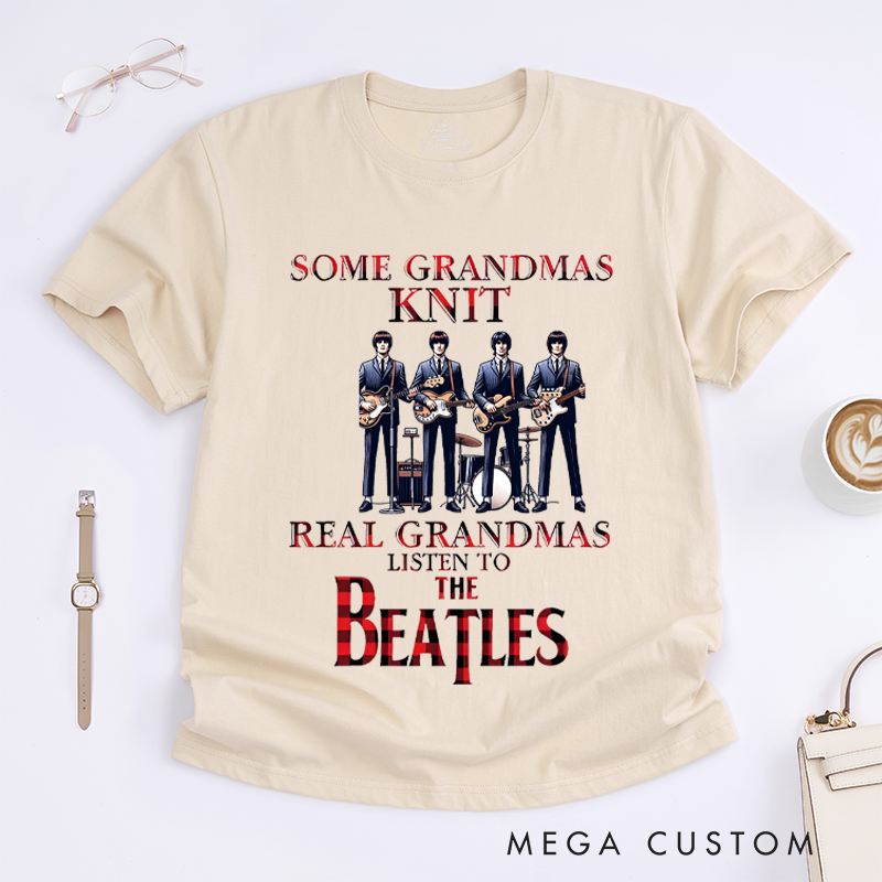 Personalized Classic T-Shirts Fun and Retro Inspired T Shirt Featuring Music Band Design Perfect for Vintage and Rock Music Lovers T-Shirt
