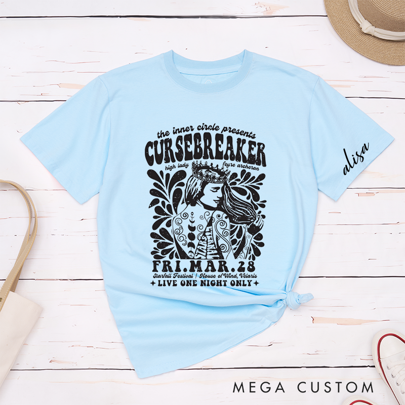 Personalized Classic T-Shirts Intricate Crown and Floral Graphic Tee Perfect for Mythical and Magic Enthusiasts T-Shirt
