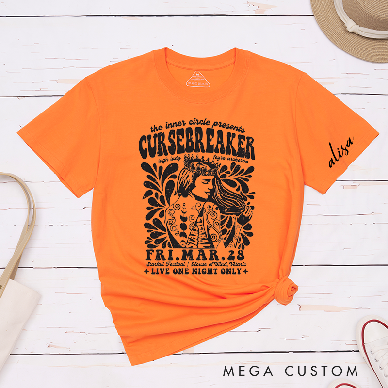 Personalized Classic T-Shirts Intricate Crown and Floral Graphic Tee Perfect for Mythical and Magic Enthusiasts T-Shirt