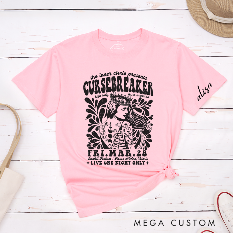 Personalized Classic T-Shirts Intricate Crown and Floral Graphic Tee Perfect for Mythical and Magic Enthusiasts T-Shirt