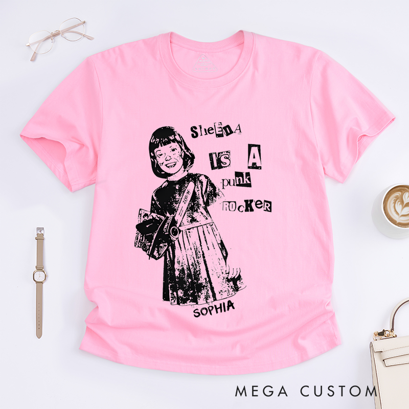 Personalized Classic T-Shirts New York Punk Punk Rock 70's Punk T-Shirt