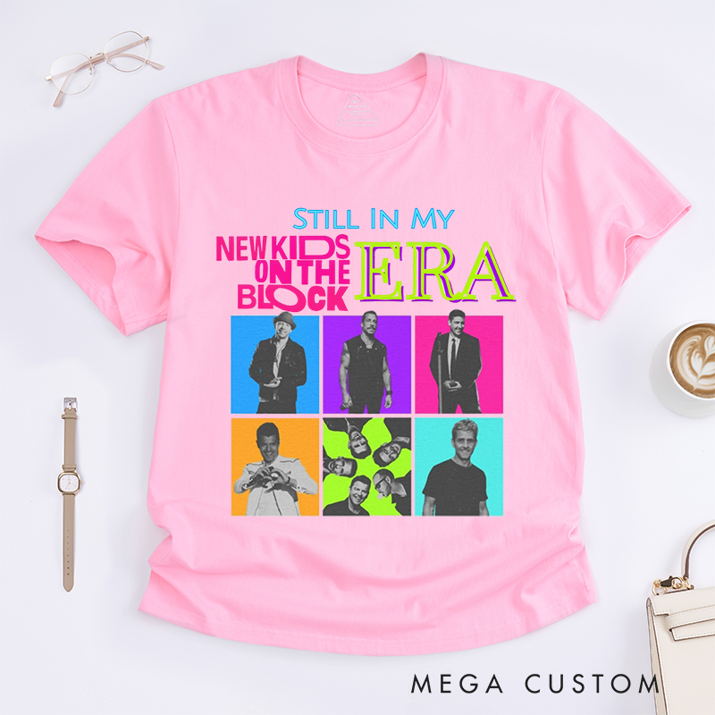 Personalized Classic T-Shirts Retro Pop Era Colorful Nostalgic Graphic Tee, Perfect for 80s and 90s Music Fans and Vintage Music Lovers T-Shirt