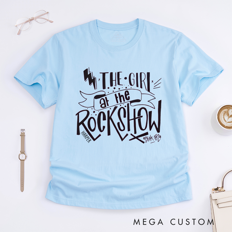 Personalized Classic T-Shirts Stylish Rock Show Inspired Tee for Alternative Music Enthusiasts T-Shirt