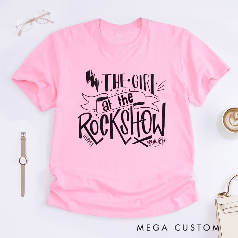 Personalized Classic T-Shirts Stylish Rock Show Inspired Tee for Alternative Music Enthusiasts T-Shirt