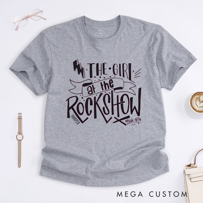 Personalized Classic T-Shirts Stylish Rock Show Inspired Tee for Alternative Music Enthusiasts T-Shirt