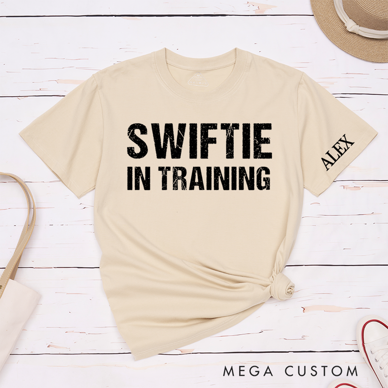 Personalized Classic T-Shirts Swiftie in Training T-Shirt