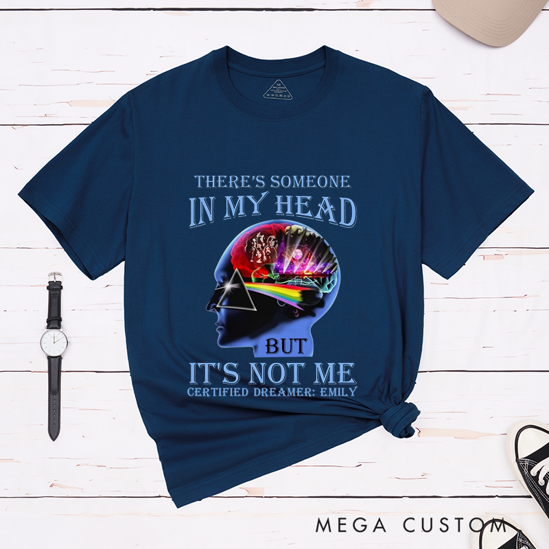 Personalized Classic T-Shirts There's Someone in My Head but It's Not Me T-Shirt