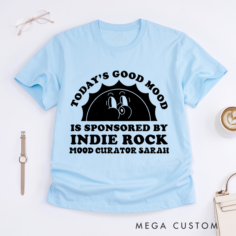 Personalized Classic T-Shirts Today's Good Moon Is Sponsored by Punk Rock T-Shirt