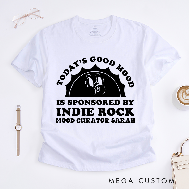 Personalized Classic T-Shirts Today's Good Moon Is Sponsored by Punk Rock T-Shirt