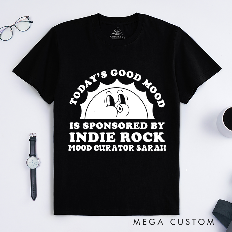 Personalized Classic T-Shirts Today's Good Moon Is Sponsored by Punk Rock T-Shirt