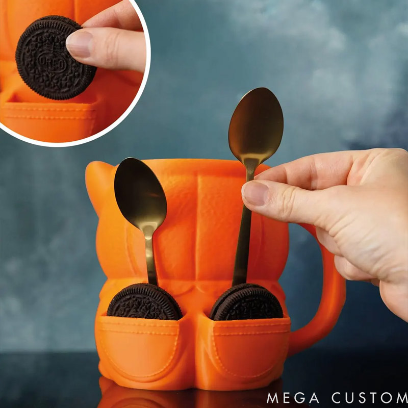 Personalized Corgi Ice Cream Pint Holder 3D Printed with Spoon Slots & Snack Drawer for Pet Pet Lover For Dog Lover
