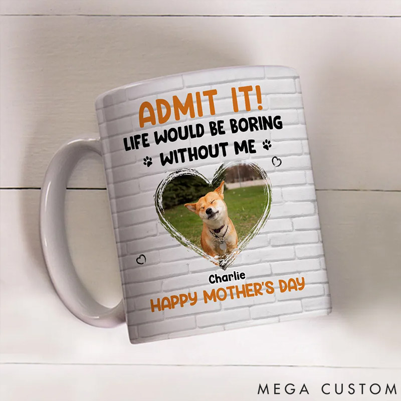 Personalized Dog Lover Admit It Mugs