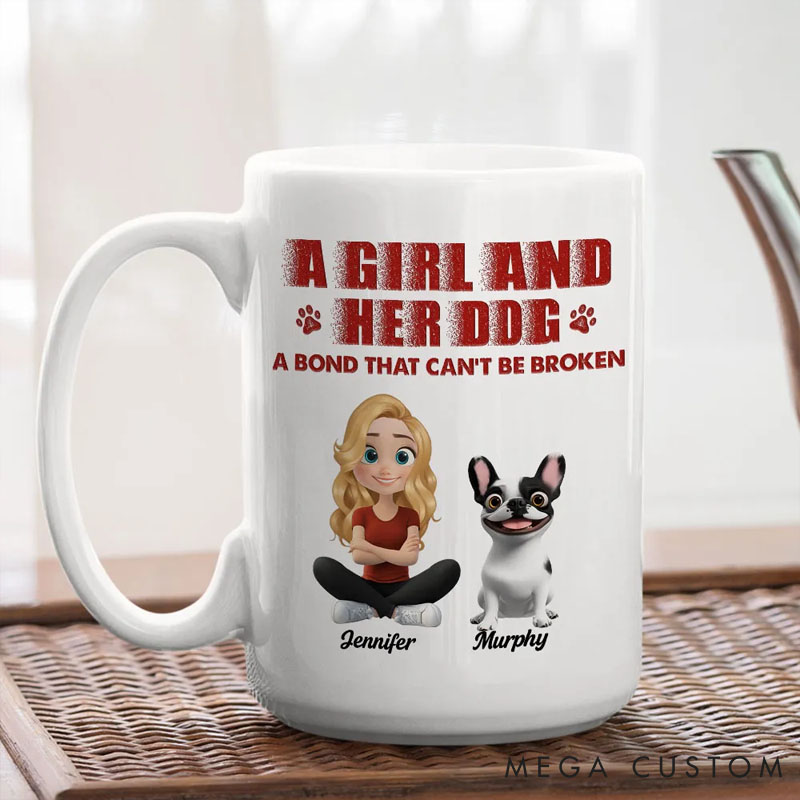 Personalized Dog Lover Best Mom To Me Mugs