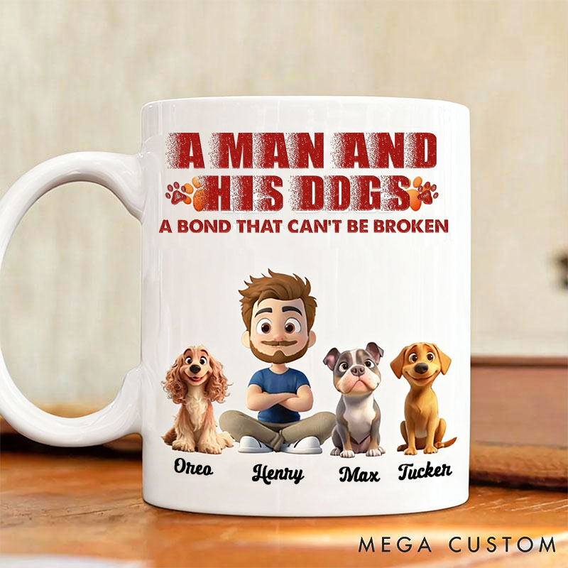 Personalized Dog Lover Best Mom To Me Mugs
