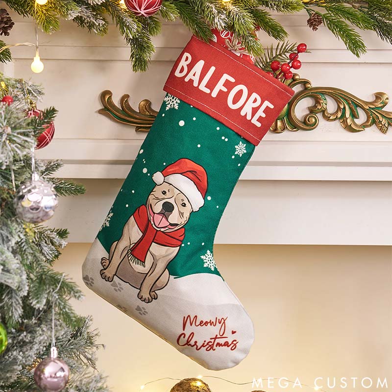 Personalized Dog Lover Christmas is so Much Fun when You are a Dog Christmas Stockings