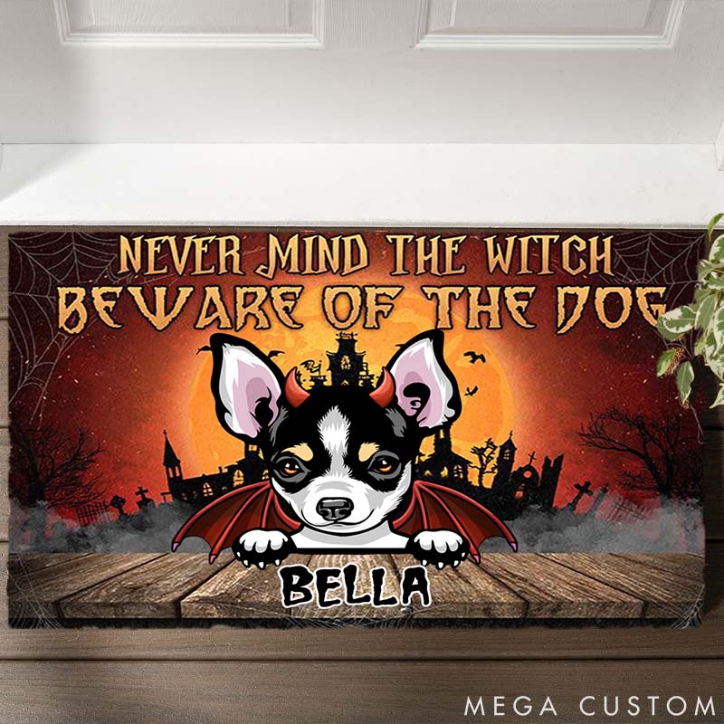 Personalized Dog Lover Come in for A Bite Doormat