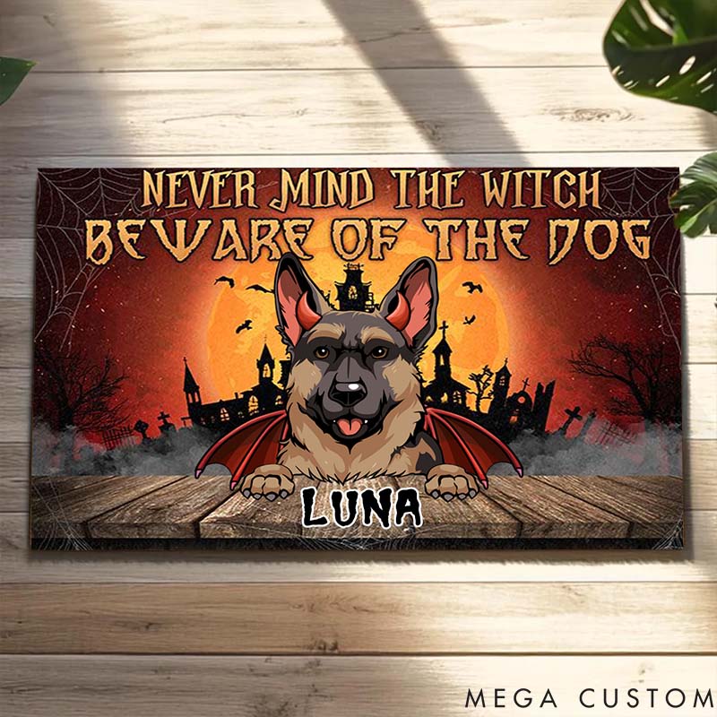 Personalized Dog Lover Come in for A Bite Doormat