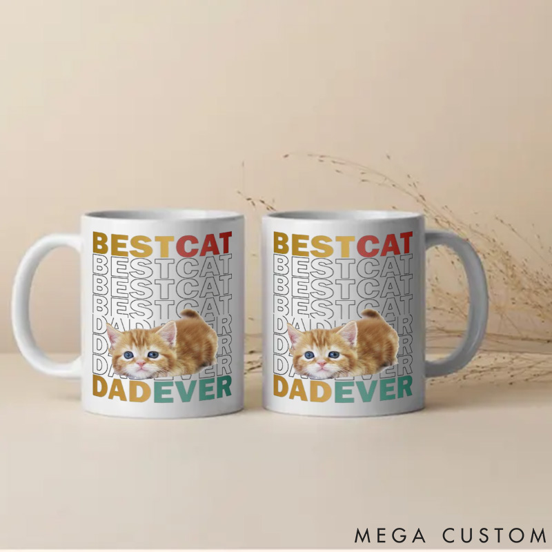 Personalized Dog Lover Custom Photo Best Dog Mom Mugs