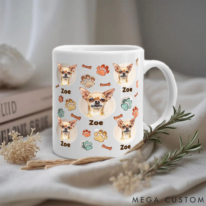 Personalized Dog Lover Cuteness Overload Mugs