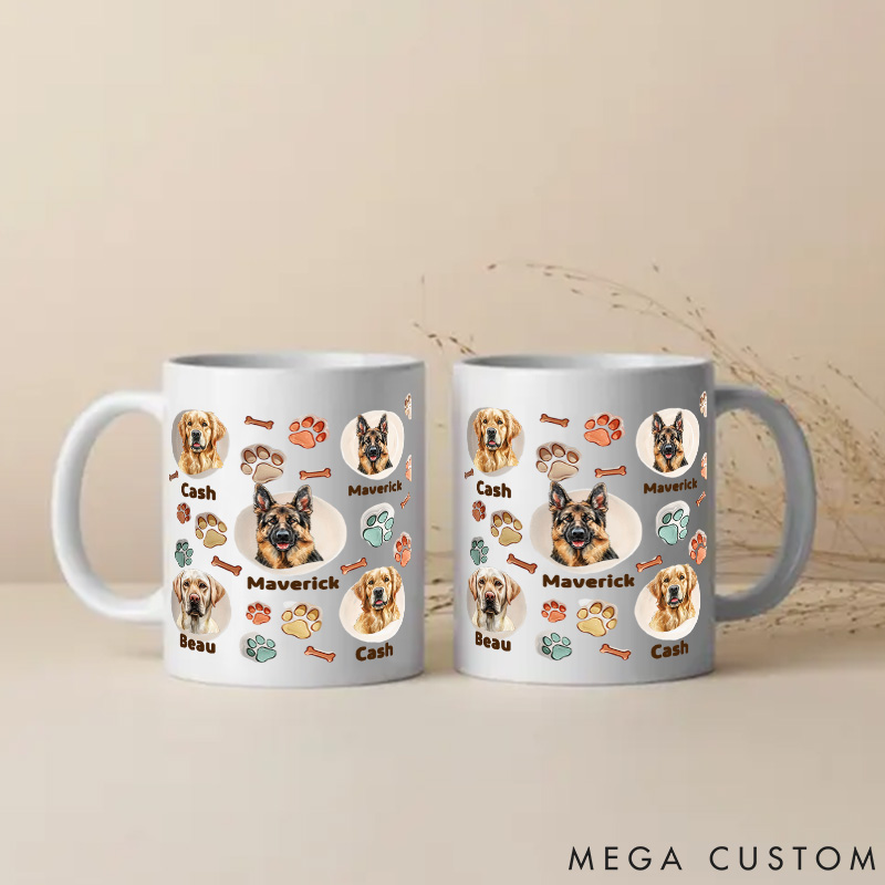 Personalized Dog Lover Cuteness Overload Mugs