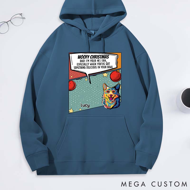 Personalized Dog Lover Dog Dad Big Fan Classic Hoodies