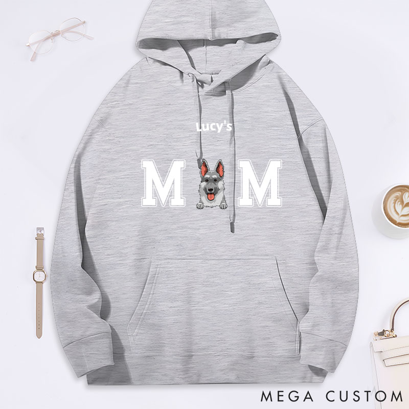 Personalized Dog Lover Dog Mom Basic Classic Hoodies