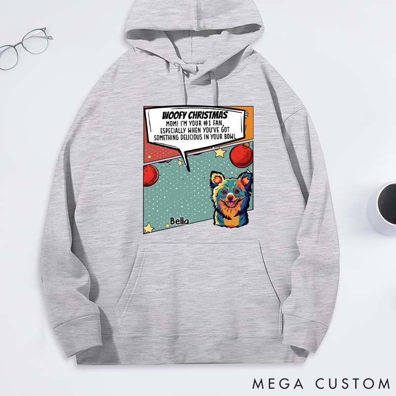 Personalized Dog Lover Dog Mom Big Fan Classic Hoodies