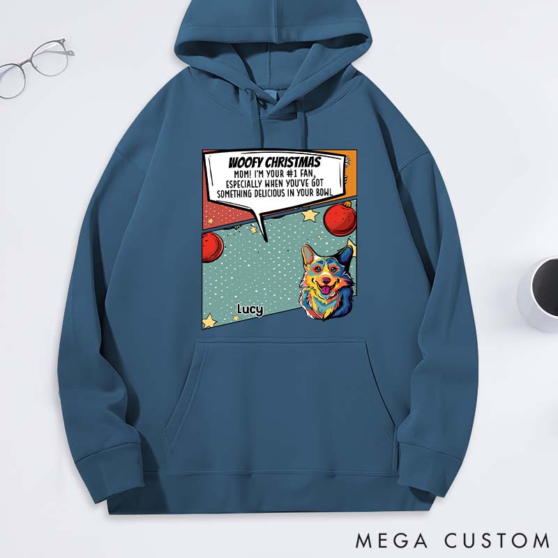 Personalized Dog Lover Dog Mom Big Fan Classic Hoodies