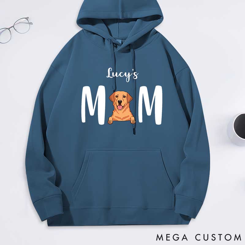 Personalized Dog Lover Dog Mom Classic Hoodies