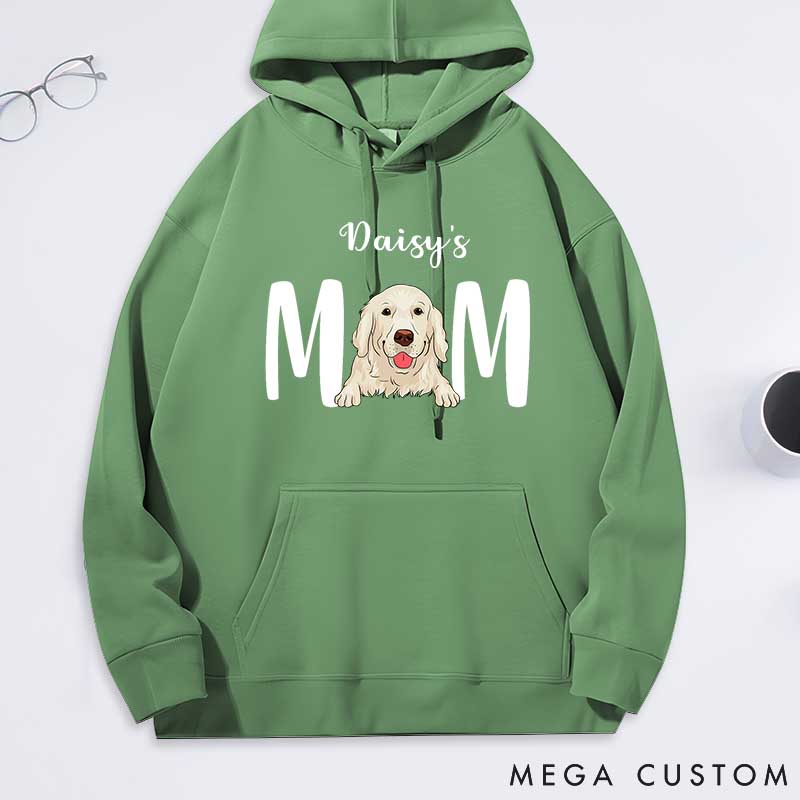 Personalized Dog Lover Dog Mom Classic Hoodies