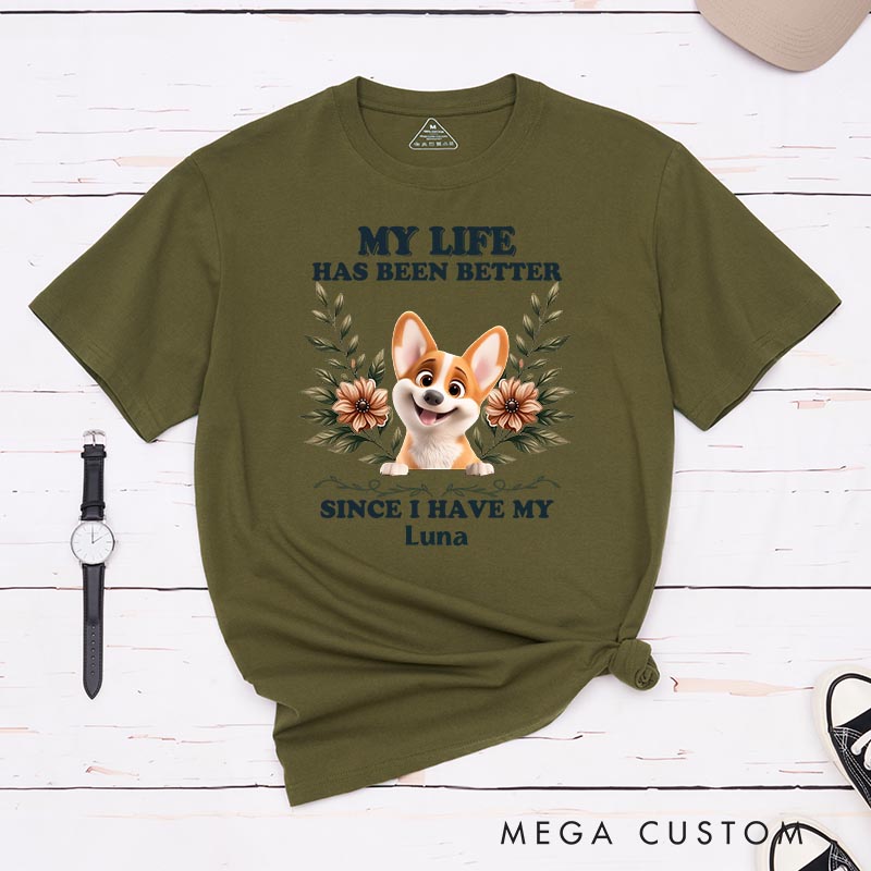 Personalized Dog Lover Dog Mom Club T-Shirt