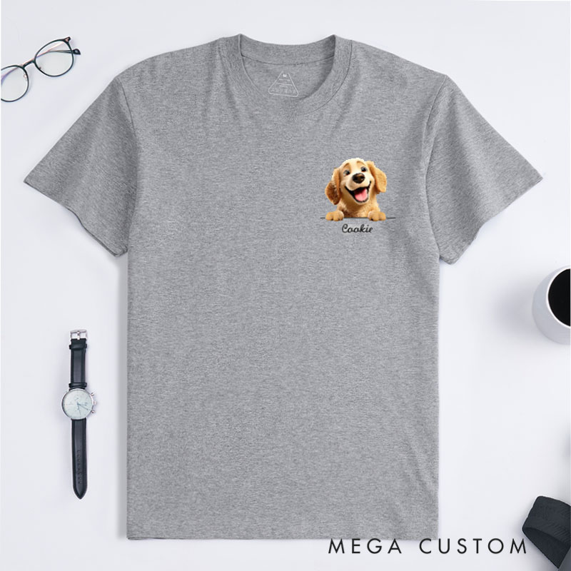 Personalized Dog Lover Dog Name T-Shirt