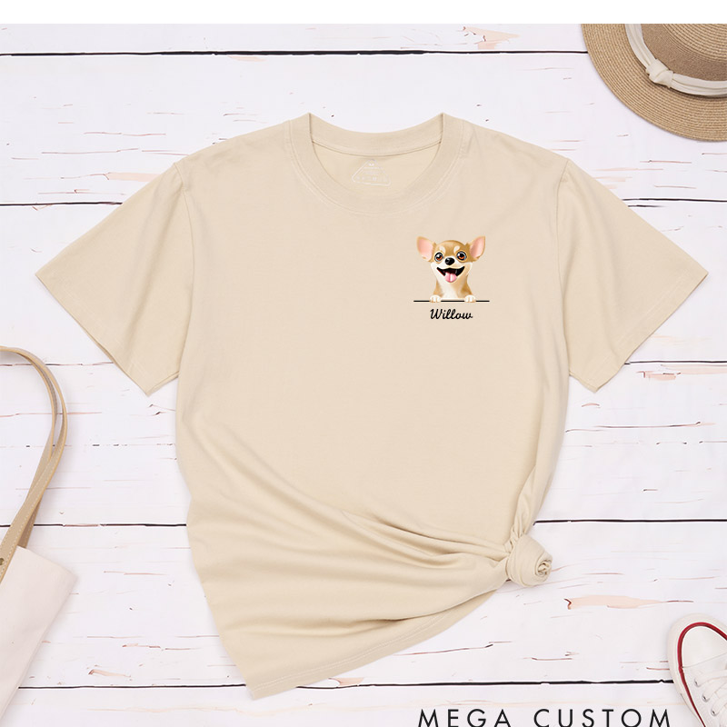 Personalized Dog Lover Dog Name T-Shirt