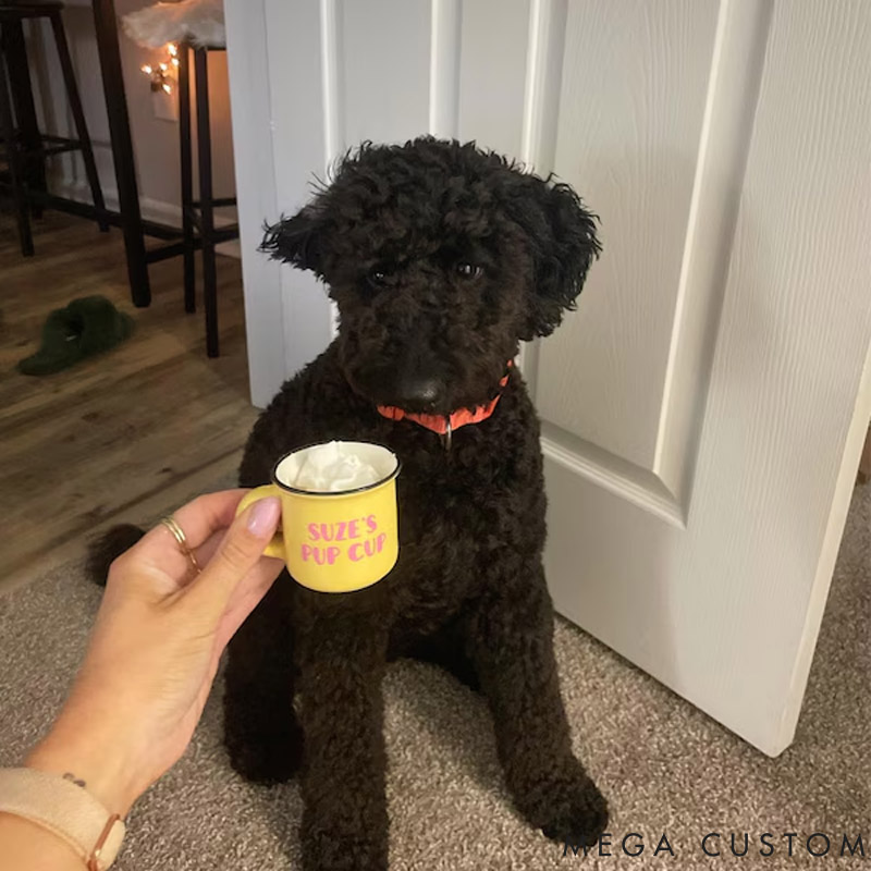 Personalized Dog Lover Dog Pup Cup Reusable Pup Cup Puppuccino Mug