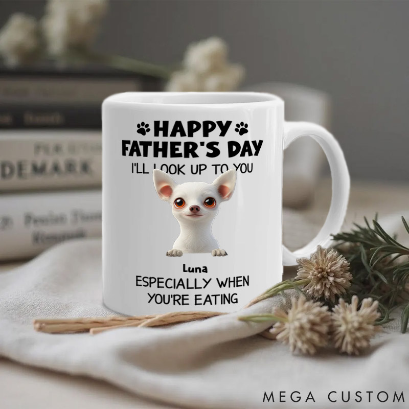 Personalized Dog Lover Especially When You Are Eating Mugs