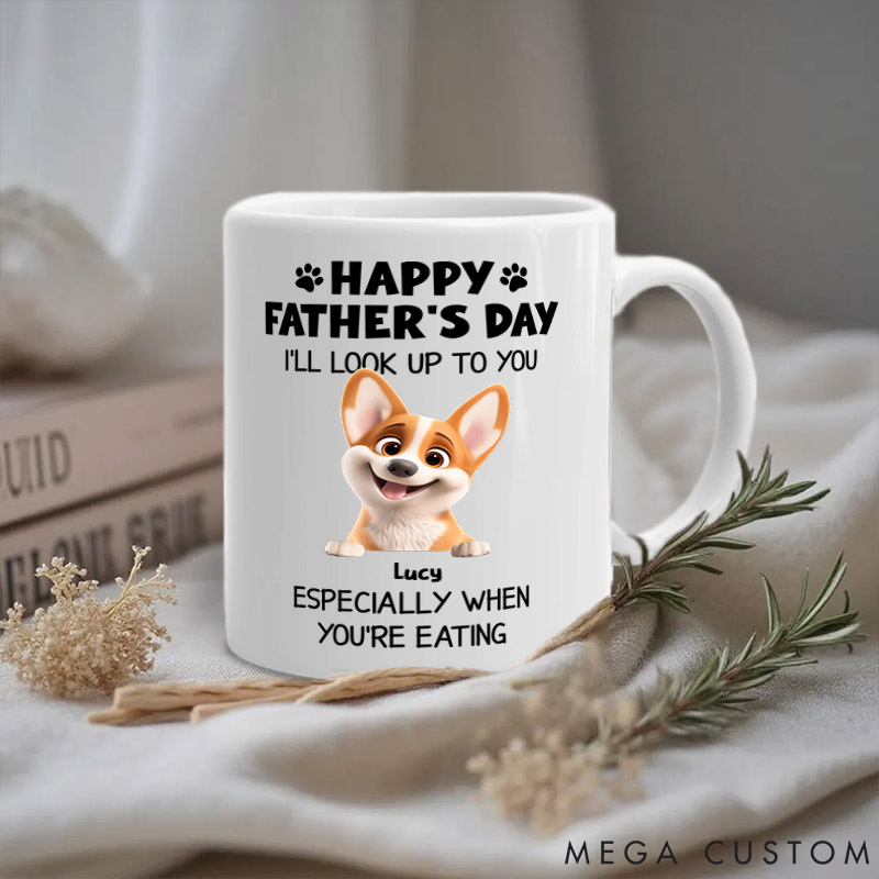 Personalized Dog Lover Especially When You Are Eating Mugs