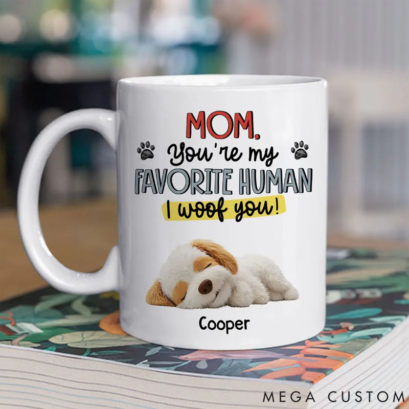Personalized Dog Lover Favorite Mom of Dogs Mugs