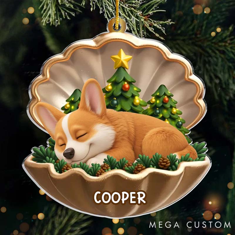 Personalized Dog Lover Forever My Christmas Angel Christmas Ornament
