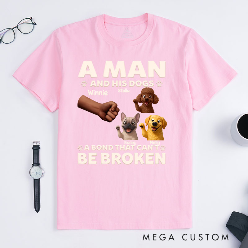 Personalized Dog Lover Forever My Favorite Hello Ver Dad T-Shirt