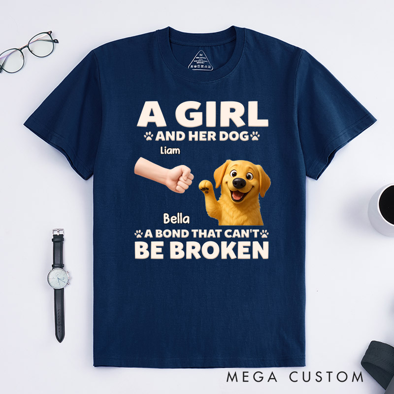 Personalized Dog Lover Forever My Favorite Hello Ver Mom T-Shirt