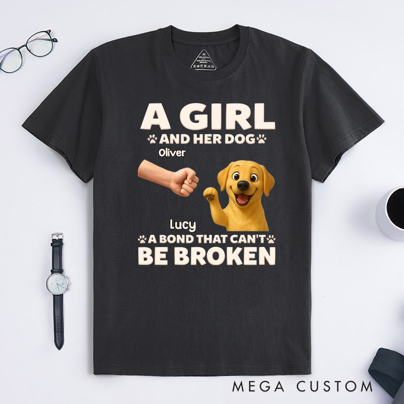 Personalized Dog Lover Forever My Favorite Hello Ver Mom T-Shirt
