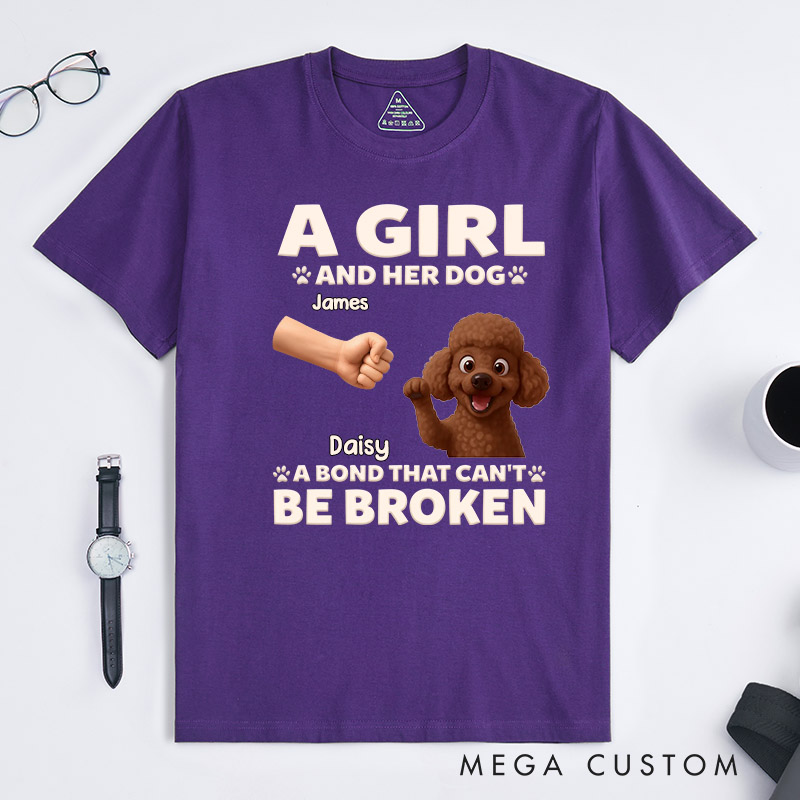 Personalized Dog Lover Forever My Favorite Hello Ver Mom T-Shirt