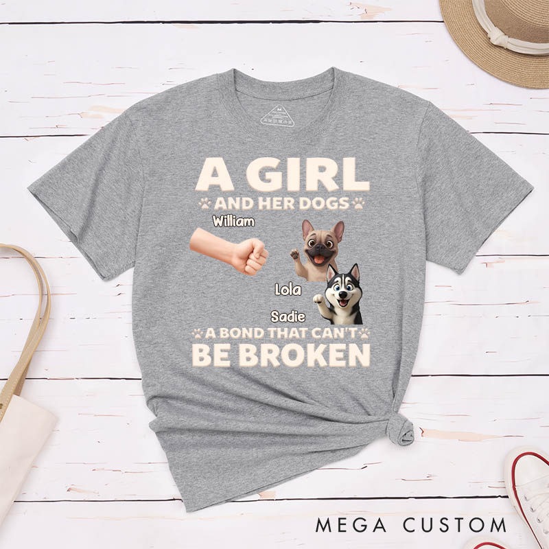 Personalized Dog Lover Forever My Favorite Hello Ver Mom T-Shirt