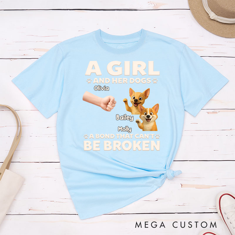 Personalized Dog Lover Forever My Favorite Hello Ver Mom T-Shirt