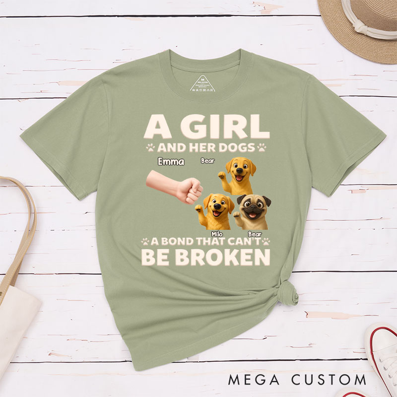 Personalized Dog Lover Forever My Favorite Hello Ver Mom T-Shirt